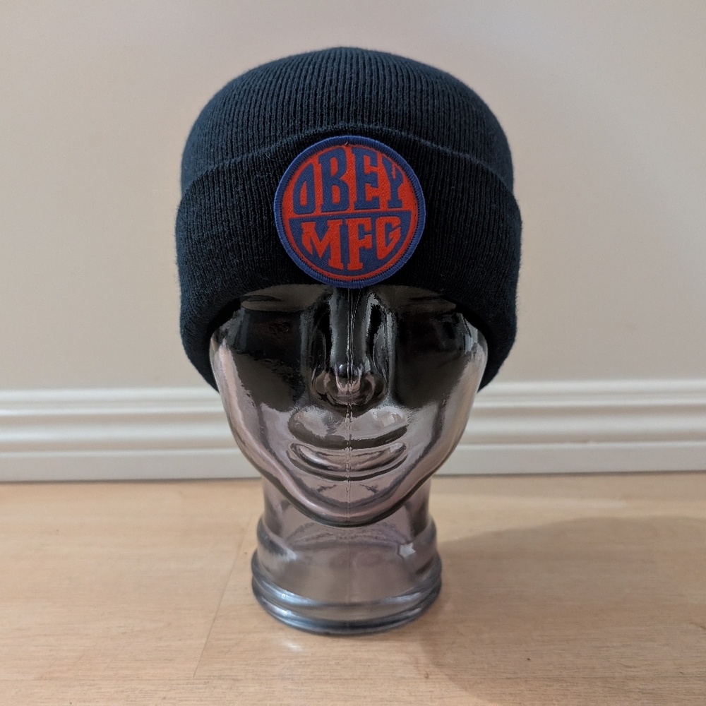 Obey Badge Cuff Beanie